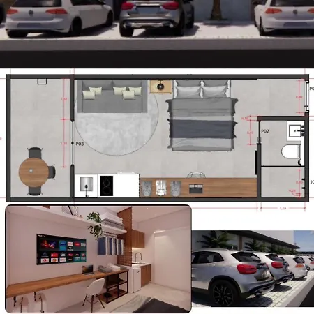 Apartamentos Studio Litoral-3